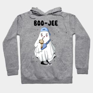 Spooky Season Cute Ghost Halloween Costume Boujee Boo-Jee Hoodie